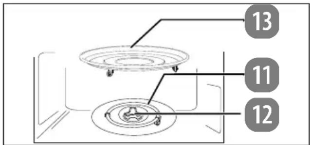 MEDION MD 12041 - Inserting turntable plate - 1