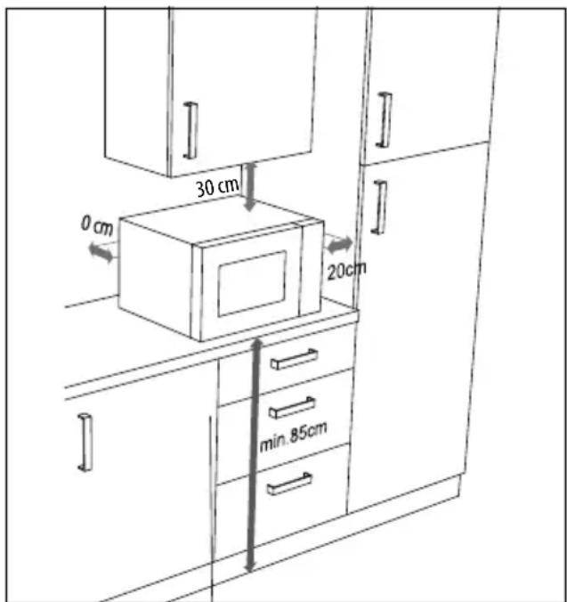 MEDION MD 12041 - Apparaat plaatsen - 1