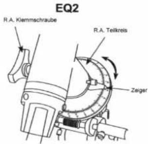 Dörr Saturn 900 - Das Teleskop zeigt zum NCP - 2