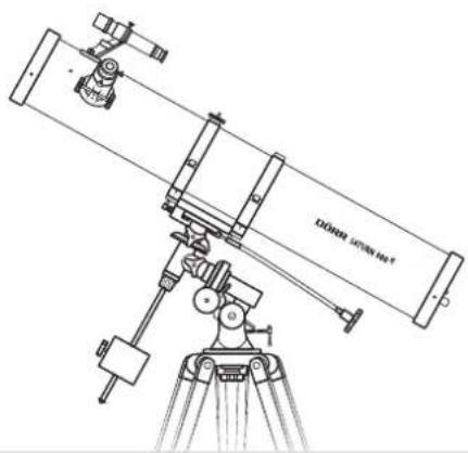 Dörr Saturn 900 - | REINIGUNG DES TELESKOPES - 3