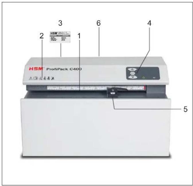 HSM ProfiPack C400 - Oversikt - 1