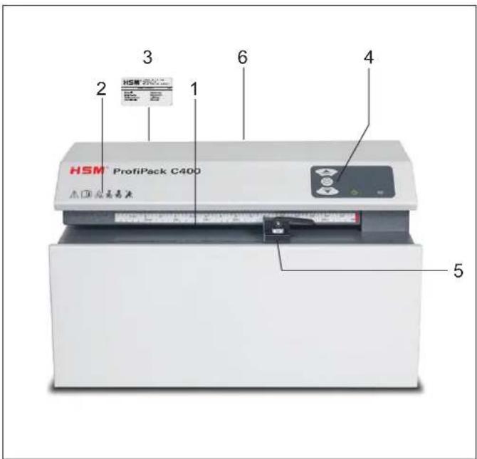 HSM ProfiPack C400 - Apžvalga - 1