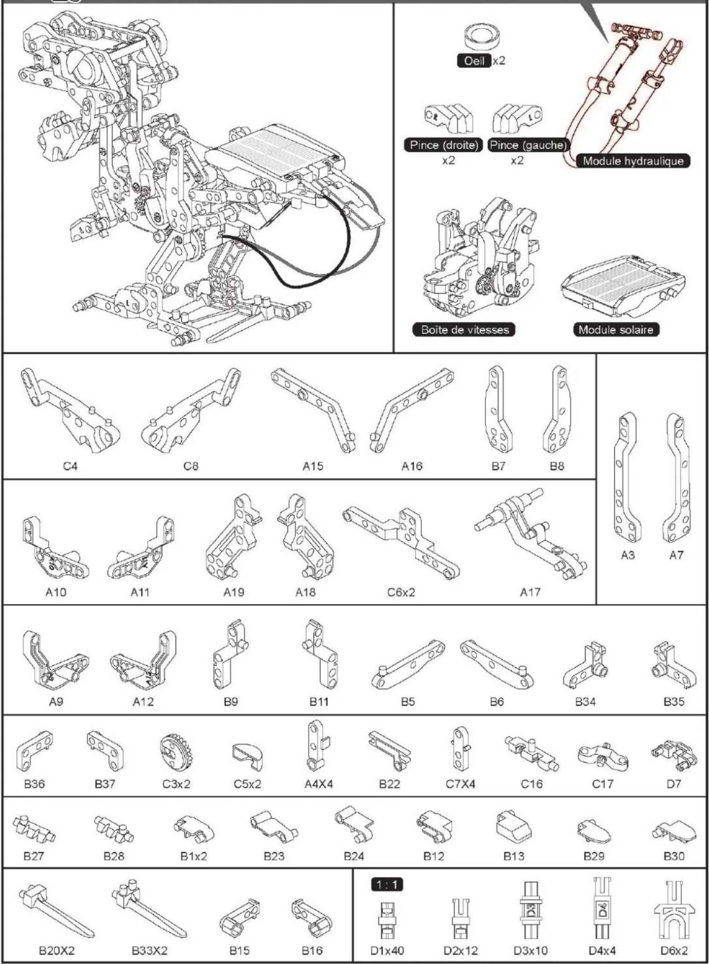 Sol Expert 79500 - Assemblage du T-Rex - 2