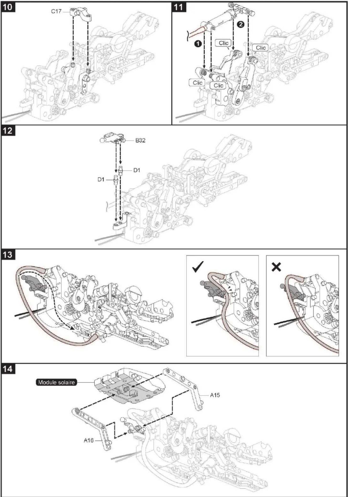 Sol Expert 79500 - Assemblage du crocodile - 9