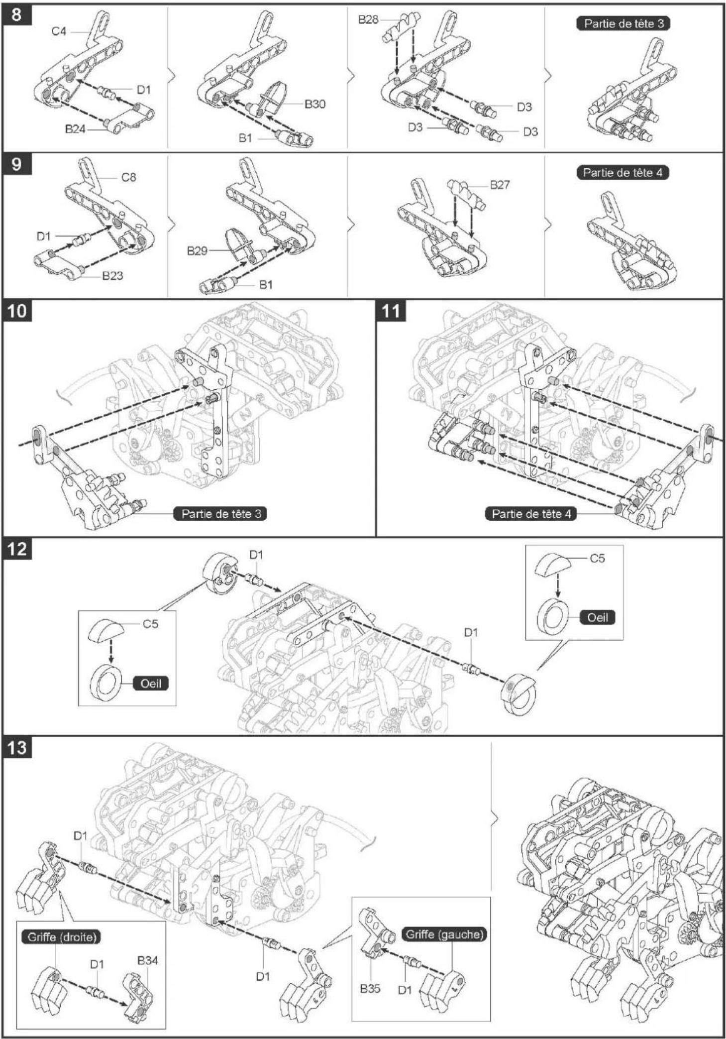 Sol Expert 79500 - Assemblage du T-Rex - 4