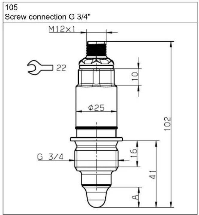 Jumo 408401 - Process connections - 1