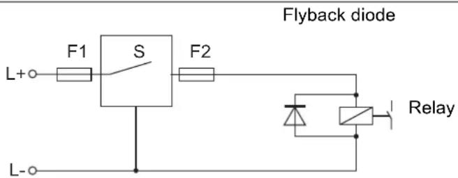Jumo 408401 - Protective circuit for inductive loads for capacitive loads - 1