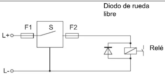 Jumo 408401 - Circuito de protección para cargas inductivas para cargas capacitivas - 1