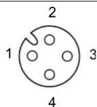 Jumo 408401 - M12 plug connector - 2