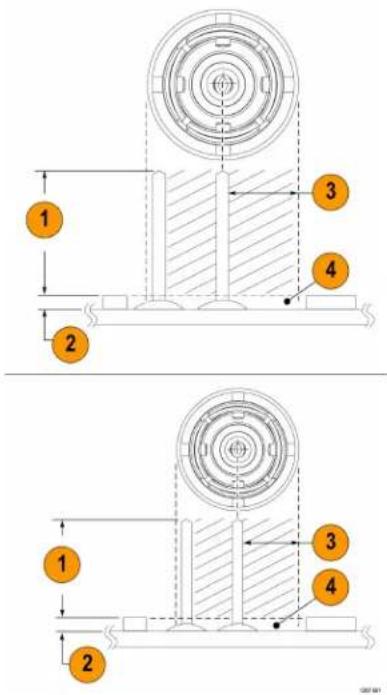 TEKTRONIX TICP025 - Installazione dei pin quadrati sul circuito stampato - 1