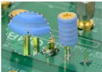 TEKTRONIX TICP025 - プローブ・チップ・アダプタの取り付け - 1