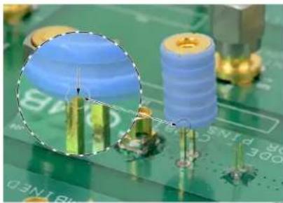 TEKTRONIX TICP025 - Installing the probe tip adapters - 1