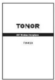 Tonor TW450 - AMBIENTI OPERATIVI E AVVERTENZE - 5
