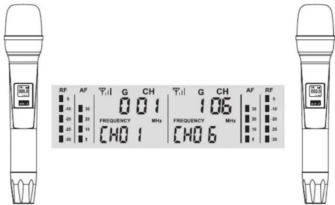 Tonor TW450 - DISPLAY RICEVITORE - 3