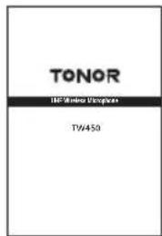 Tonor TW450 - DRIFTSFÖRHÅLLANDEN & ANTECKNINGAR - 4