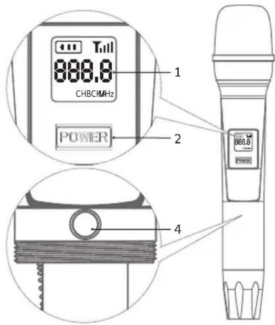 Tonor TW450 - INSTRUKCJA OBSŁUGI MIKROFONU - 4