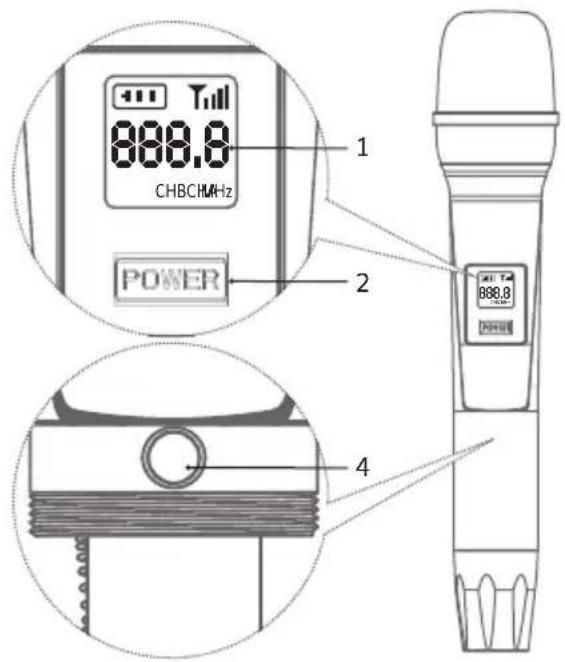 Tonor TW450 - INSTRUCTION D'UTILISATION DU MICROPHONE - 4