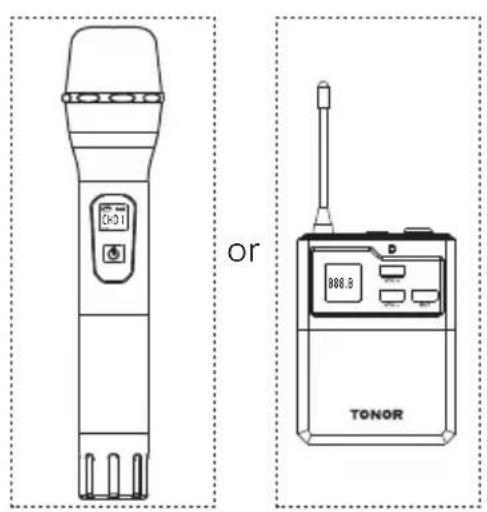 Tonor TW842 - INSTRUCCIONES DEL RECEPTOR - 6