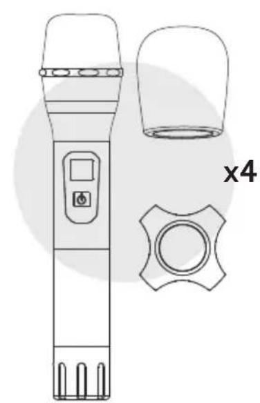 Tonor TW842 - Pakket Inclusief - 3