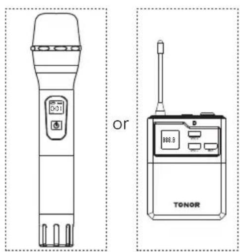 Tonor TW842 - ANVISNINGAR FÖR RECEIVER - 5