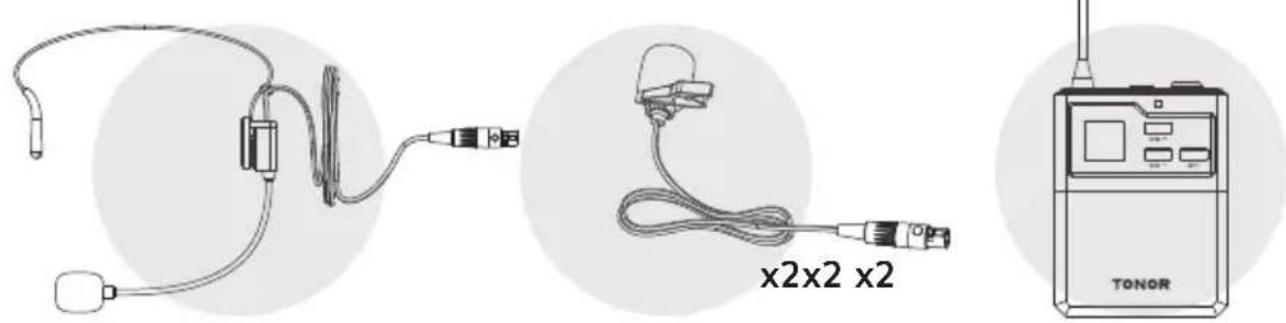 Tonor TW842 - La confezione include - 13