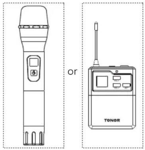 Tonor TW842 - ISTRUZIONI PER IL RICEVITORE - 4
