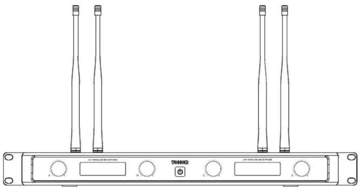 Tonor TW842 - Le paquet comprend - 1