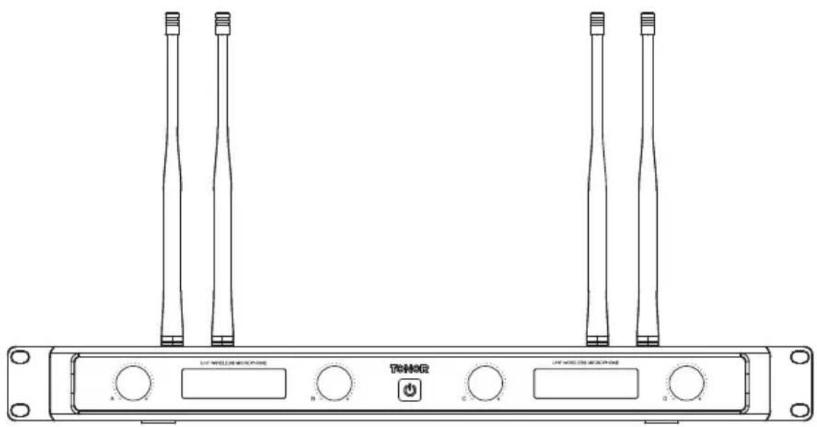 Tonor TW842 - Opakowanie zawiera - 1