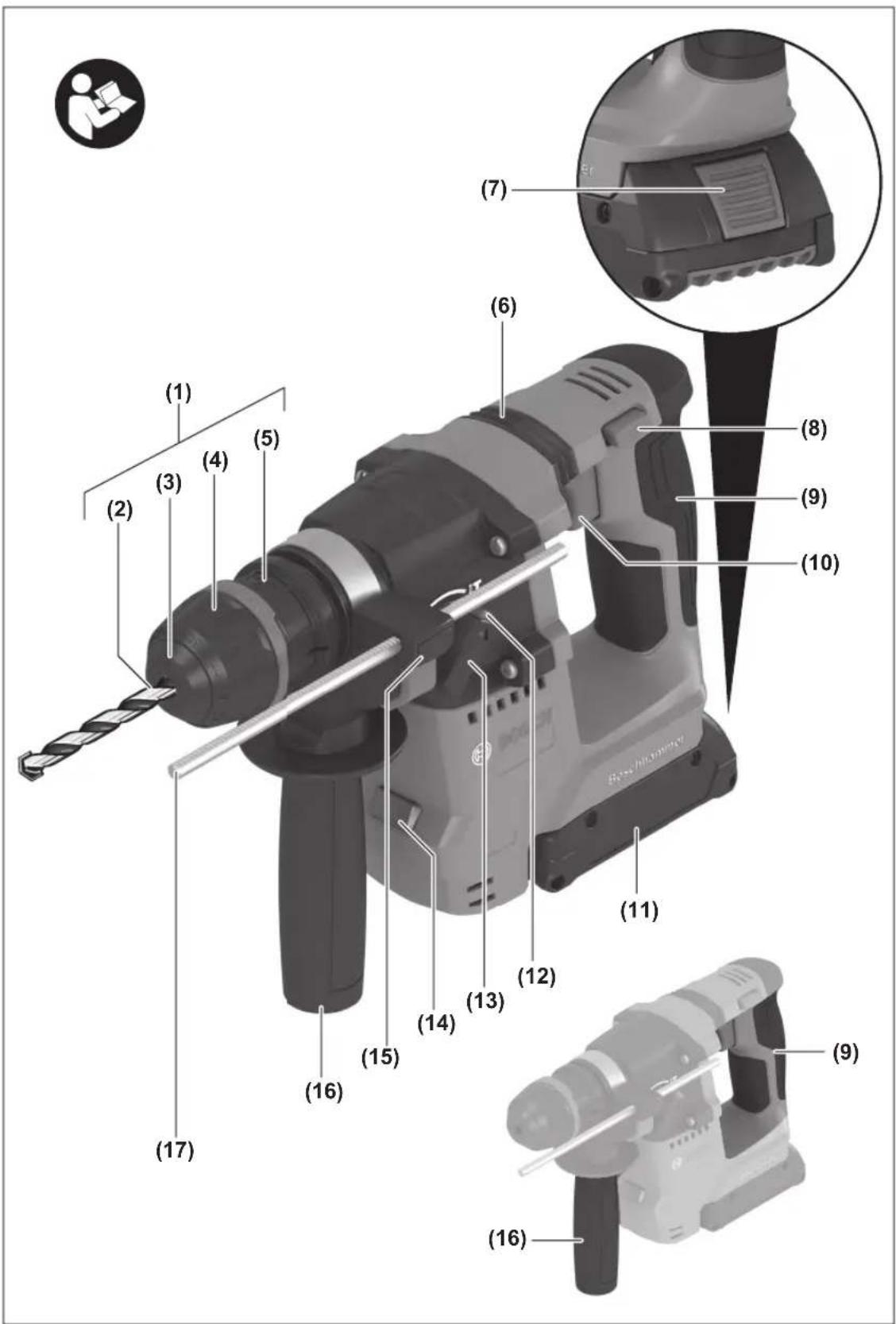 BOSCH GBH 18V-18 X Professional - 1