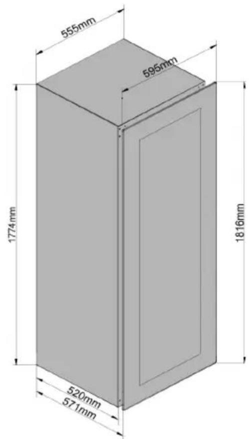 Witt WI6060H2B26 - WI6045H-1B24 avec porte ouverte - 9