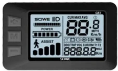NILOX X10 - DISPLAY (Das Display kann je nach gewählter Ausstattung variieren). - 2