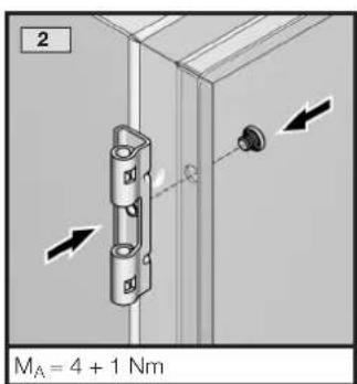 Rittal AX 1280.000 - Instructions relatives au montage - 8