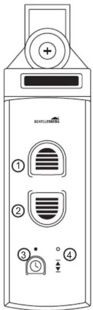Schellenberg RolloDrive 35 - DESCRIZIONE DEI TASTI - 1
