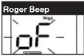DEWALT DXPMR800 - Pour activer ou désactiver le Roger beep: - 2
