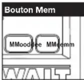 DEWALT DXPMR800 - Pour programmer un emplacement de mémoire: - 1