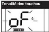 DEWALT DXPMR800 - Pour activer ou désactiver la tonalité des touches: - 2