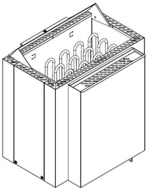 HARVIA Qubic Combi HBQ904SM - 1