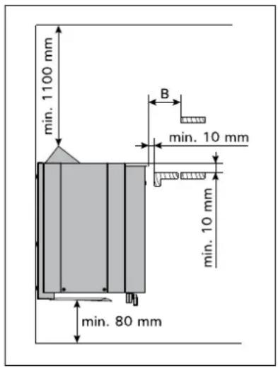 HARVIA Qubic Combi HBQ904SM - Instalação do aquecedor num nicho - 1