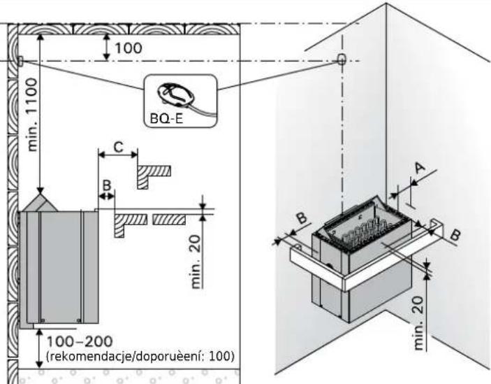 HARVIA Qubic HBQ904EM - Před montáží - 1