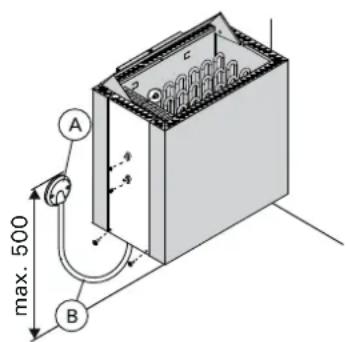 HARVIA Qubic HBQ454 - Elektroanschluss - 2