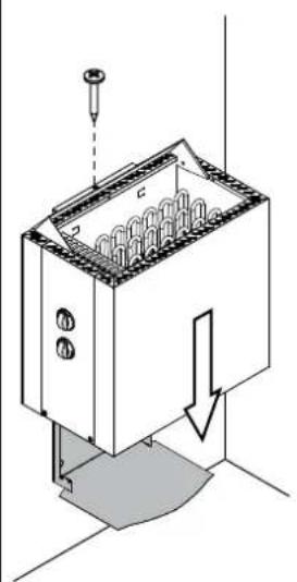 HARVIA Qubic HBQ454 - Befestigung des Saunaofens an der Wand Siehe Abbildung 7. - 3