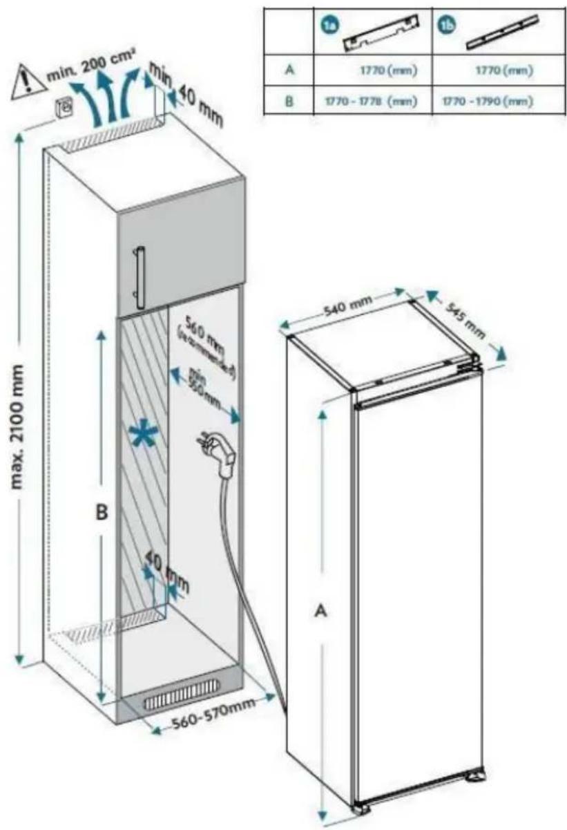 BRANDT BIL1770EB - Installazione - 9