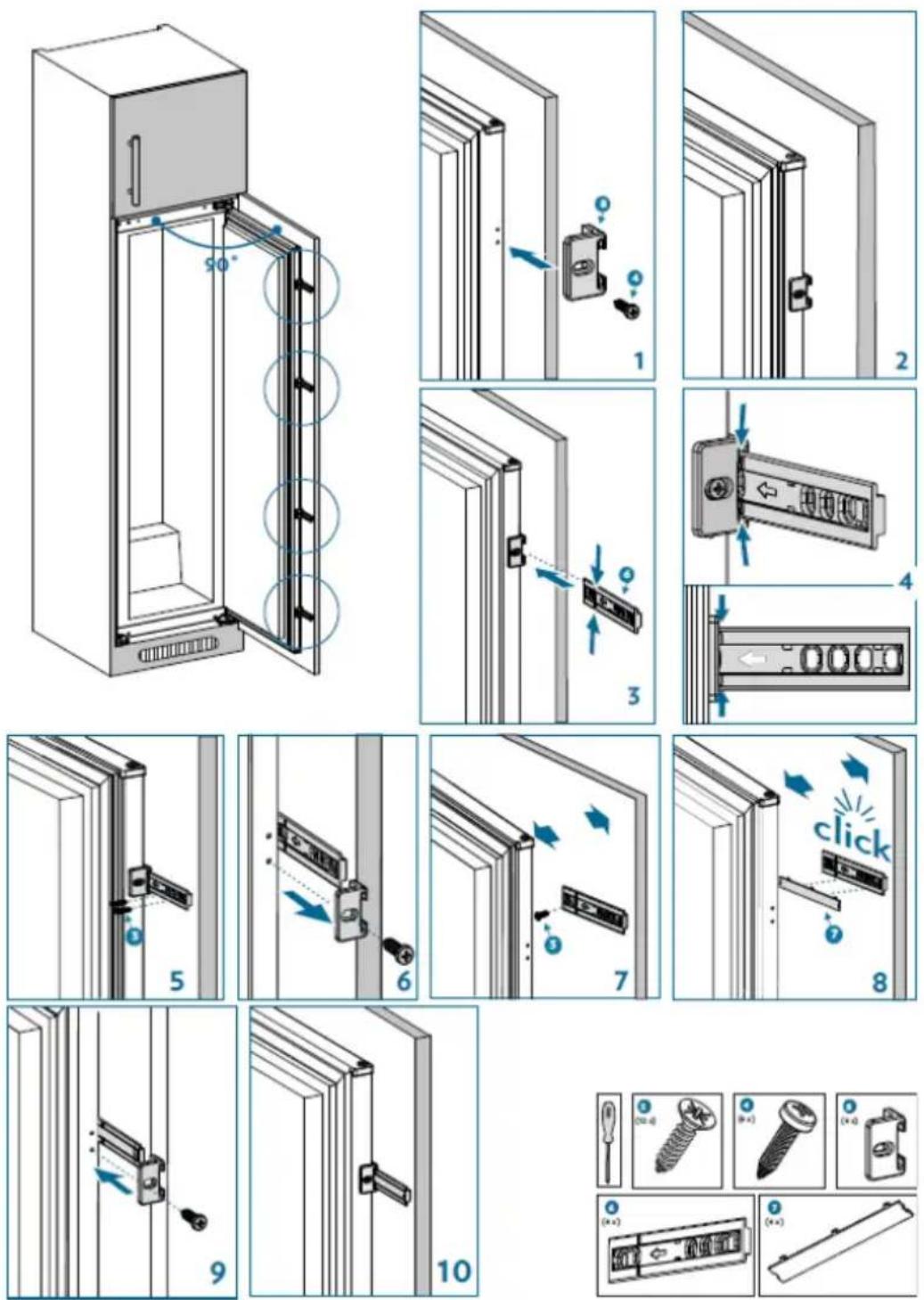BRANDT BIL1770EB - Installationsvejledning - 7