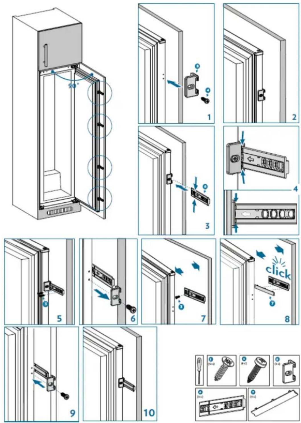 BRANDT BIL1770EB - Installation de l'appareil - 10
