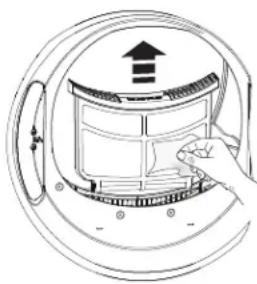 GE GFD35 - El filtro de pelusa - 1
