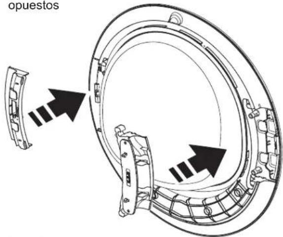GE GFD35 - ③ RETIRE, GIRE Y REEMPLACE LA MANIJA Y LA BISAGRA EN LOS LADOS OPUESTOS - 3