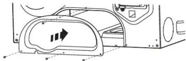GE GFD35 - For RIGHT venting: - 2