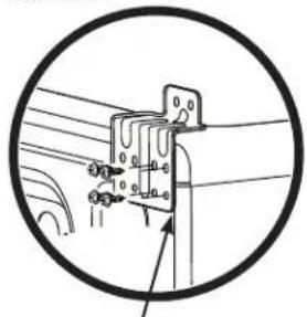 GE GFD35 - ③ INSTALE LOS SOPORTES APROPIADOS PARA LA LAVADORA - 5