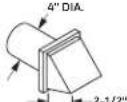 GE GFD35 - The correct exhaust installation is YOUR RESPONSIBILITY. - 4