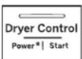GE GFD35 - Cómo utilizar la función de control Dryer Control de la secadora (en algunos modelos) - 1